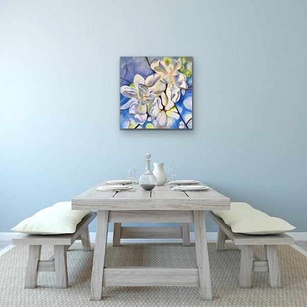 Bring me Peace- White Magnolias in Oils