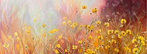 anita nowinska buttercup meadow painting on canvas