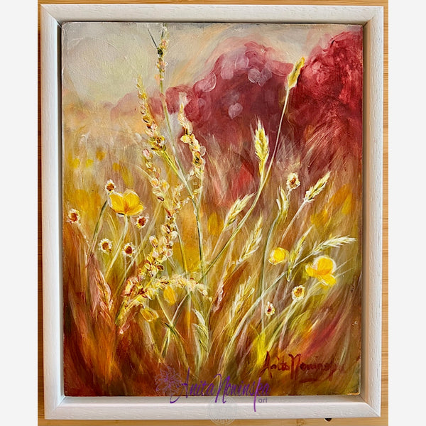 25x20cm Framed Meadow Paintings