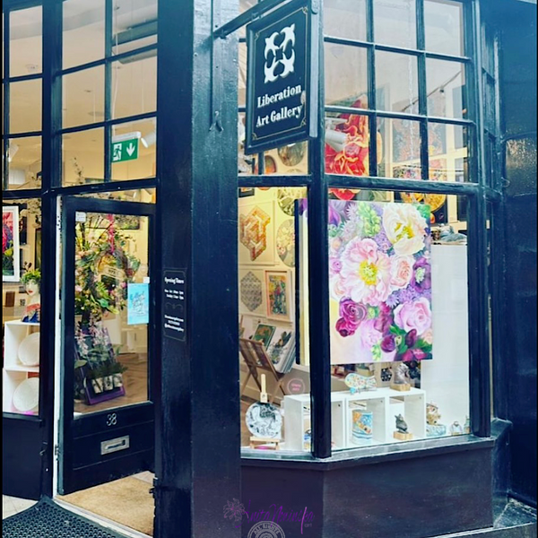 meadow and garden paintings by anita nowinska at liberation gallery brighton