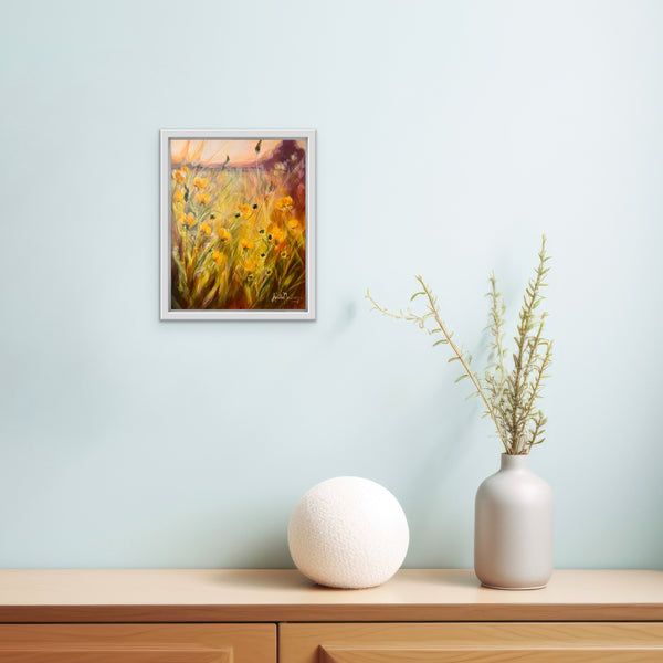 25x20cm Framed Meadow Paintings