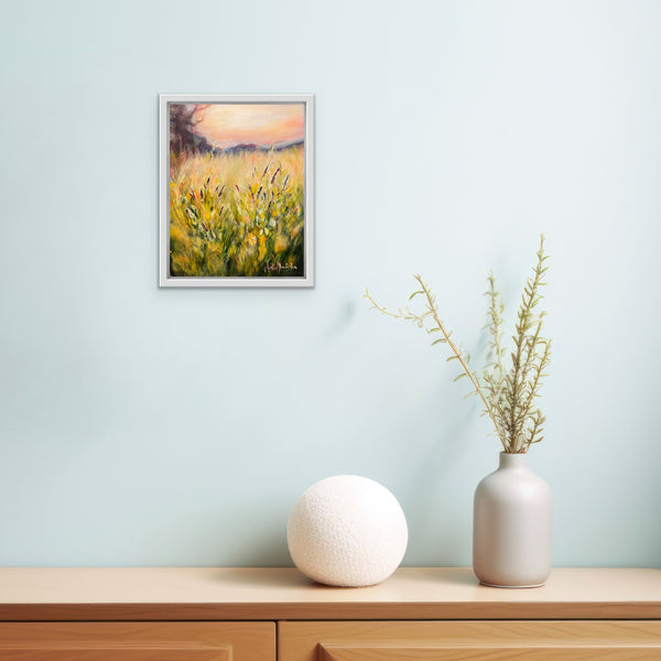 25x20cm Framed Meadow Paintings