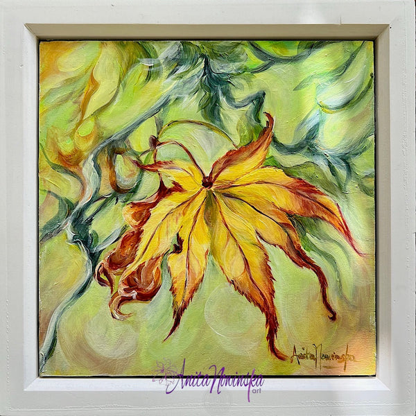 Mellow Yellow- Autumn Leaves Painting