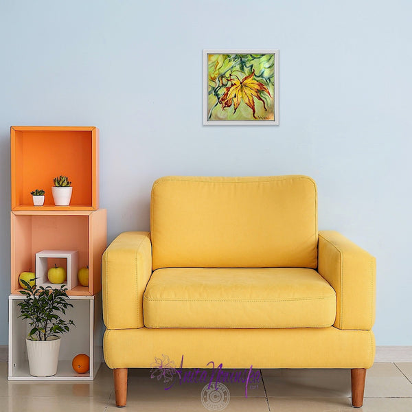 Mellow Yellow- Autumn Leaves Painting