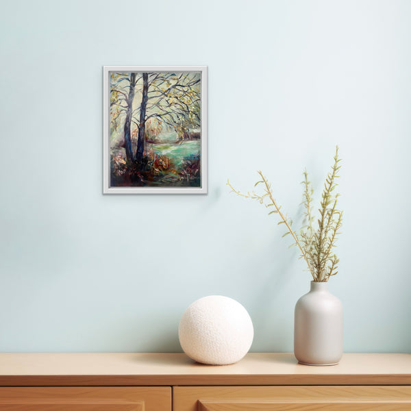 25x20cm Framed Meadow Paintings