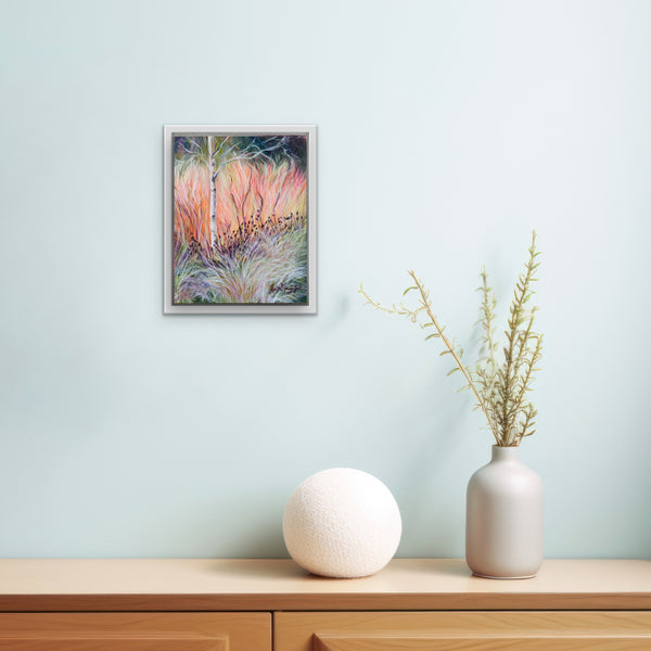 25x20cm Framed Meadow Paintings