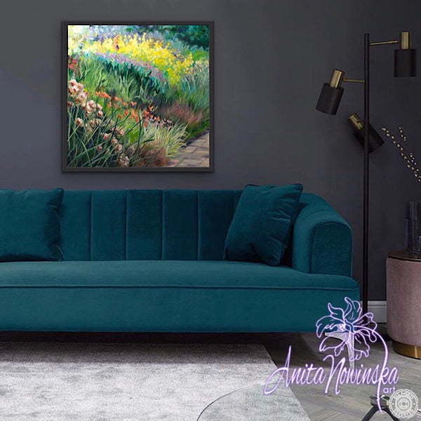 Garden Border Painting Commission