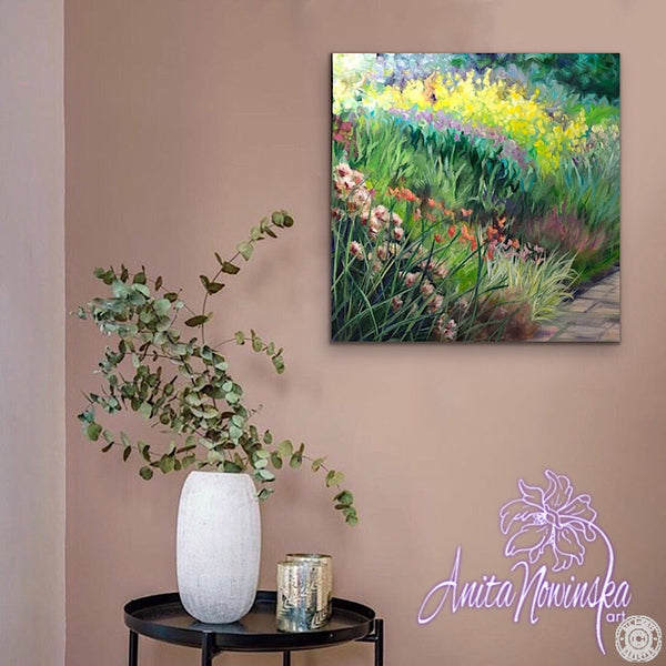 Garden Border Painting Commission