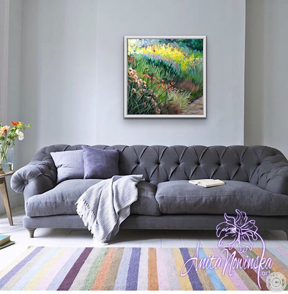 Garden Border Painting Commission