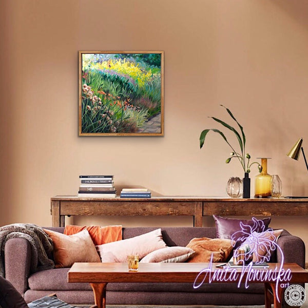 Garden Border Painting Commission