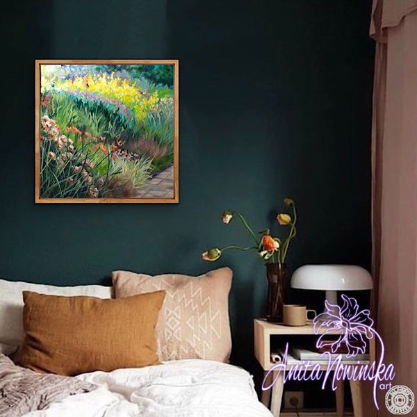Garden Border Painting Commission
