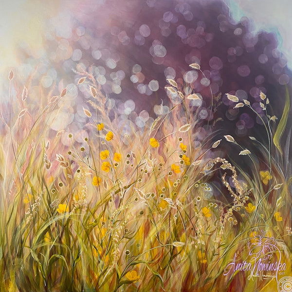 'Intuition'- Wilflower Meadow Painting