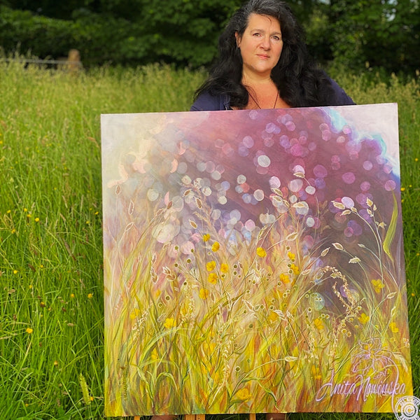 'Intuition'- Wilflower Meadow Painting