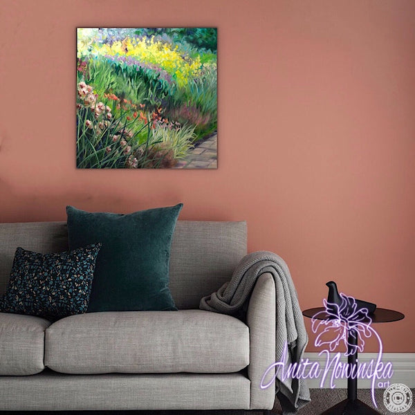 Garden Border Painting Commission