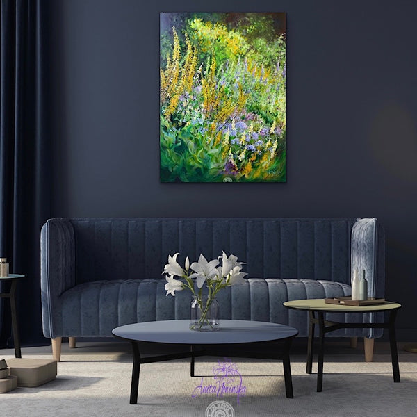 'Unbound'- Garden Border Painting