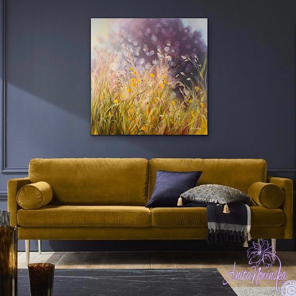 'Intuition'- Wilflower Meadow Painting
