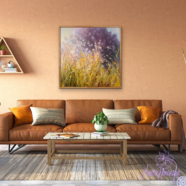 'Intuition'- Wilflower Meadow Painting
