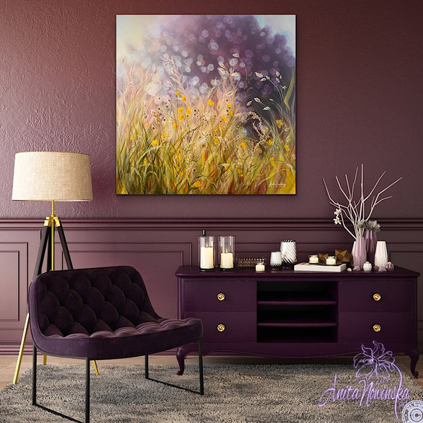 'Intuition'- Wilflower Meadow Painting