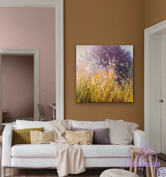 'Intuition'- Wilflower Meadow Painting
