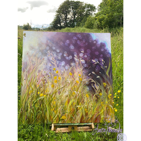 'Intuition'- Wilflower Meadow Painting