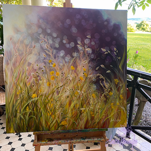 'Intuition'- Wilflower Meadow Painting