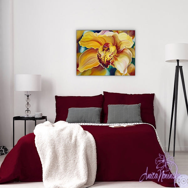 Exotica- Orchid Flower Painting