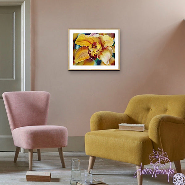 Exotica- Orchid Flower Painting