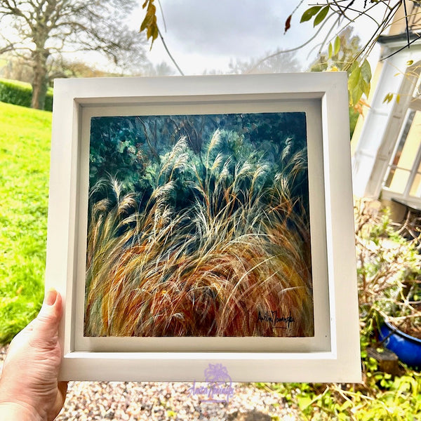 Dwindling III- Winter Garden Painting