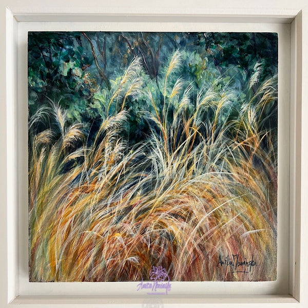 Dwindling III- Winter Garden Painting