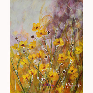 Glimmer- Buttercup Meadow Painting