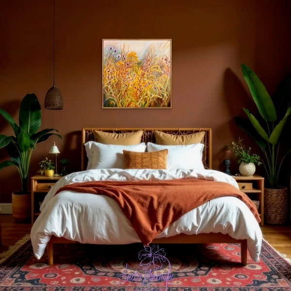 Meliorism- Golden Meadow painting