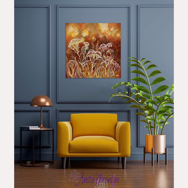 Providence- Golden Meadow painting