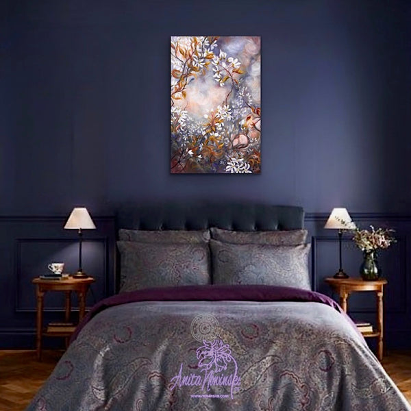 Trust-Amelanchier Blossom Flower Painting