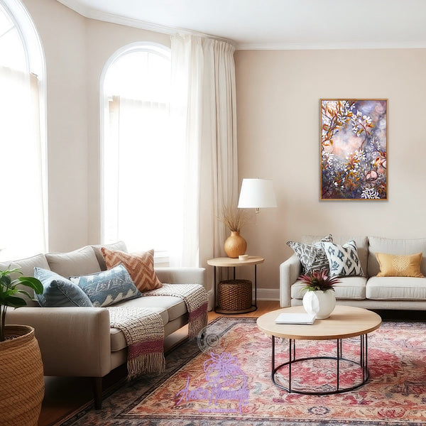 Trust-Amelanchier Blossom Flower Painting