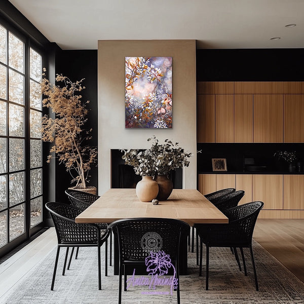 Trust-Amelanchier Blossom Flower Painting