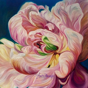 ‘Nothing LSQ’- Tulip Big Flower Painting Art print