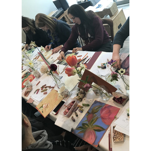 GARDENS & FLOWERS an Art, painting workshop in South Devon,  6th-10th May 2019