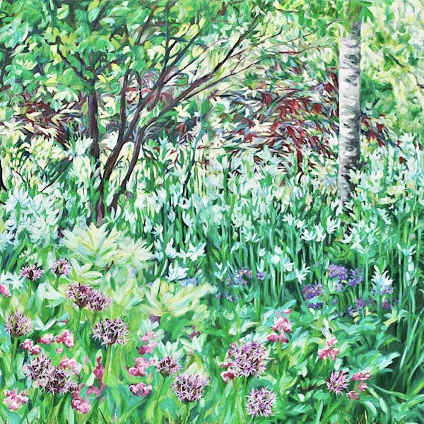 'Glimpse of Tomorrow'- Garden painting