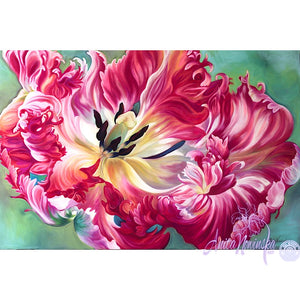 Puissance- Parrot Tulip Painting