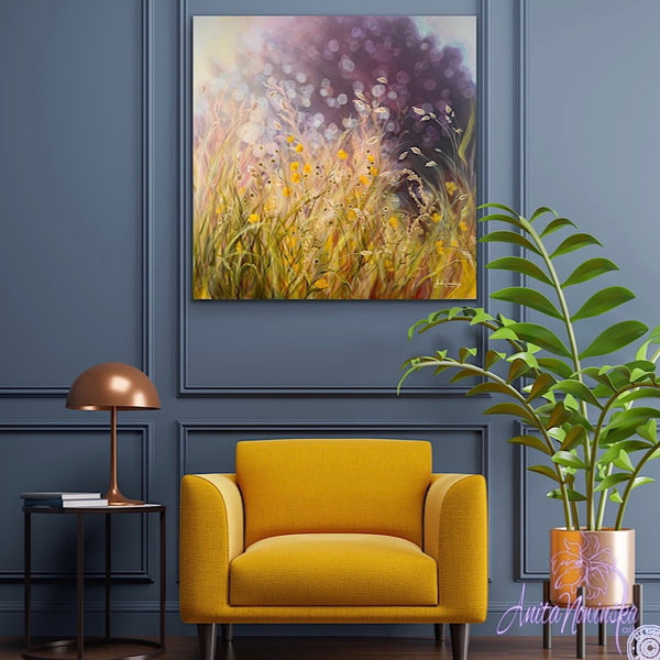 'Intuition'- Wilflower Meadow Painting